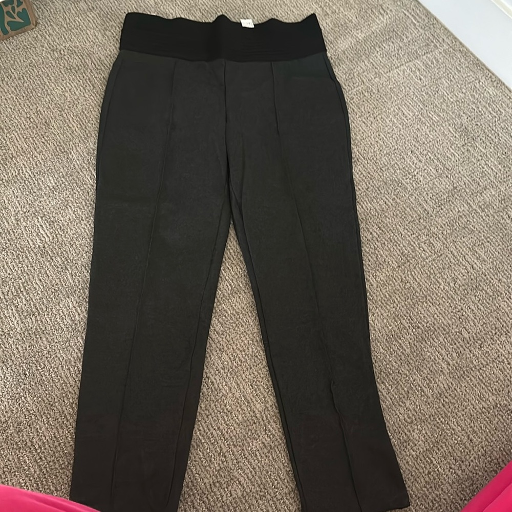 Zara xxl high rise stretchy legging with seams